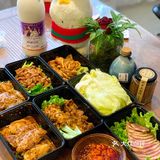 来自洱海的特色烤肉包浆豆腐紫洋芋