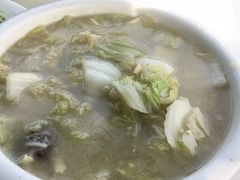 白菜豆腐汤-望湖烤鱼