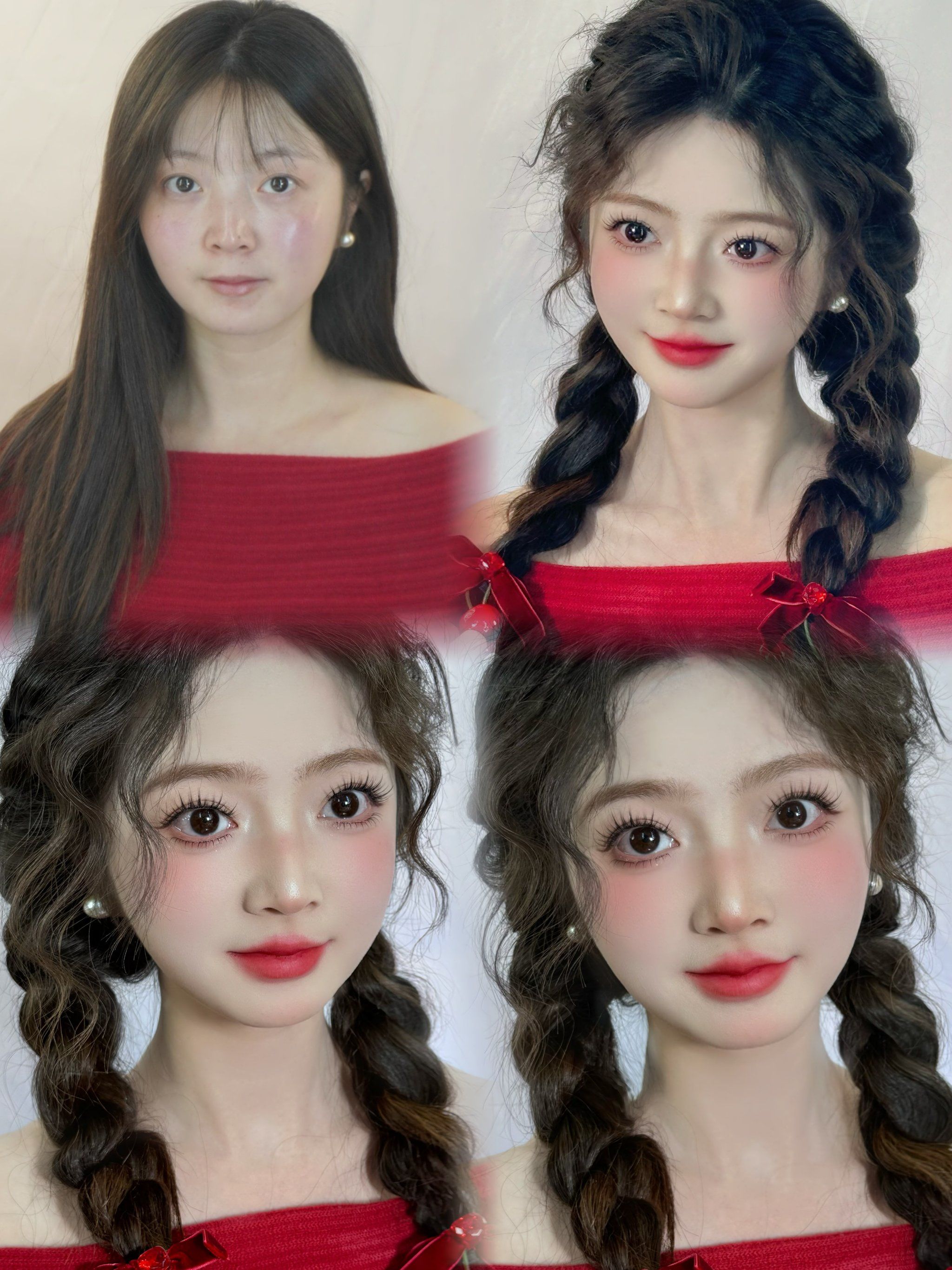 日常圣诞妆容分享