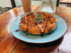 美式巧克力华夫饼-蓝壁虎咖啡酒馆