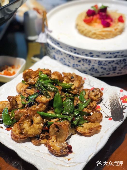 麒麟小院·老九江菜(安平路店)辣椒炒油渣图片