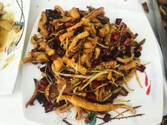 干煸鱿鱼-北戴河庆山饭店·海鲜砂锅粥(北戴河黑石路店)