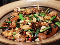 铁盘香煎黑牛肝-云海肴·汽锅鸡·云南代表菜(浦江欢乐颂店)