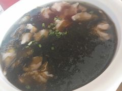 紫菜鲨鱼羹汤-戏台船坞海鲜排档