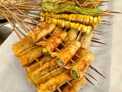 菜卷-明明烤牛肉(原明明东北烧烤)