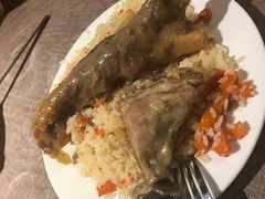 豪华羊腿饭-巴依家新疆手抓饭(菱角湖万达店)