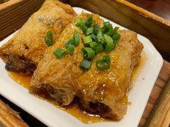 鲍汁鲜虾腐皮卷-彩景大酒楼(万泰新天地店)