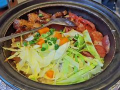 腊味双拼煲仔饭-阿婆情腊排骨火锅(古城旗舰店)