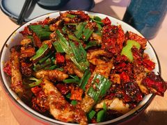 宫爆板筋-山石榴·贵州菜(丰盛里店)