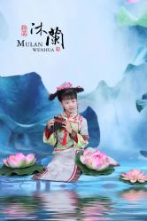 -后宫·古装汉服京剧儿童亲子全家福摄影