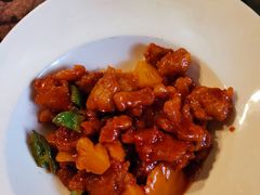 菠萝古老肉-一盏明灯全素斋(殊像寺店)