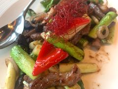 芦笋鸡枞菌啫牛柳-三利音·东方司宴(外滩店)