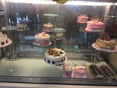面包甜点陈列柜-长发西饼(临顿路店)