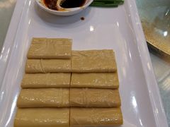 自制蘸汁豆皮-翠清酒家(万丰路店)