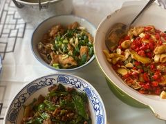 青椒炒油豆腐-农耕记·湖南土菜(halo广场店)