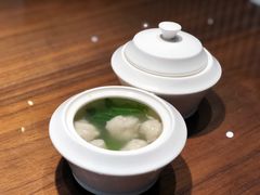 鲜嫩黄花鱼丸汤-将相和·海鲜蒸饺大连菜