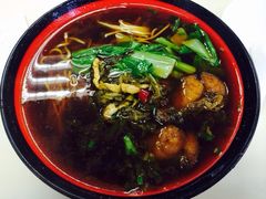 雪菜肉丝爆鱼面-泰煌鸡·上海白斩鸡·鸡汤面(万航店)