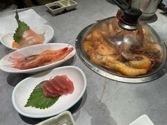 甜虾-奔海甄选·活鲜刺身铁板烧自助(太原里店)