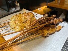 烤羔羊肉串-二旗里烧烤·烤羊排(龙域店)