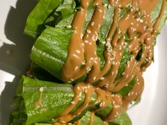 麻酱油麦菜-绿茶餐厅(蓝色港湾店)
