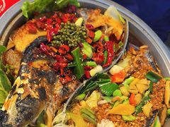 -集草轩·重庆麻辣烤鱼(西湖道店)