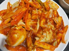 炒年糕-海花锅盖烧烤店(怡馨家园店)