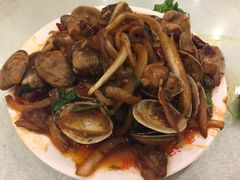 爆炒花蛤-孟记粥铺·家常菜·烧烤·粥(亚运村店)