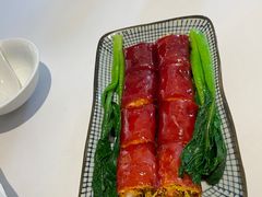 叉烧红米肠粉-粤域茶餐厅