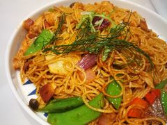 辣蒜片鸡肉炒天使面-打趸BTC·Breaktime cafe(北京路店)