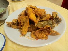 椒盐鱼骨-欢乐时光家常菜(大石店)