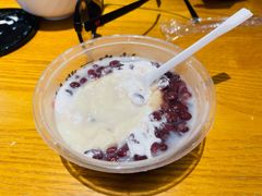 椰汁红豆冰豆花-冰泉豆浆馆(阳朔店)