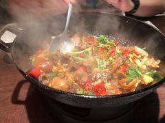 小炒黄牛肉-小隐人家(乐松店)