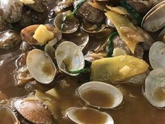 姜葱炒花甲-明记海鲜大排档(巽寮湾店)