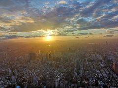 夕阳-台北101