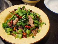 青菜牛肉-李子坝梁山鸡(李子坝大鸡哥店)