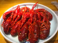 小龙虾-丁记盐蘸牛肉·新杭菜(河东路店)
