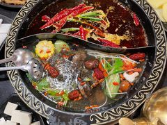 -小志家.鲜牦牛肉牛杂火锅野生菌汤锅