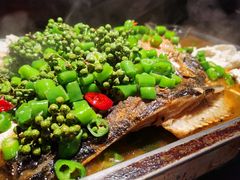 -探鱼·鲜青椒爽麻烤鱼(番禺万达店)