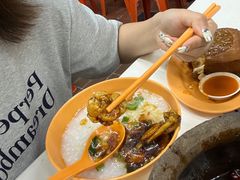 -长城砂煲田鸡粥