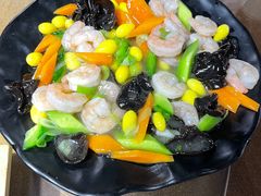 清炒虾仁-酒肉门孔府菜(曲阜游客中心店)