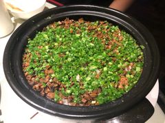 香菇煲仔锅巴饭-马仕玖煲·融合菜·酥不腻烤鸭(人大店)
