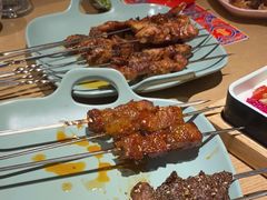 -街角等你.大连海鲜烧烤.经典铁板海鲜串(西安路店)