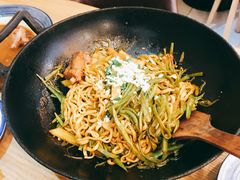 精选肋排焖面-金豆角砂锅焖面(安贞店)