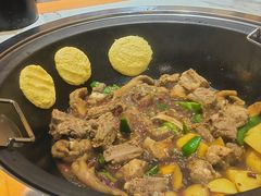 -冰城焰会大丰收铁锅炖(萝岗万达金街店)