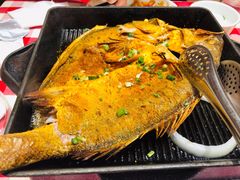 葱香烤鱼-西贝(上海我格广场店)