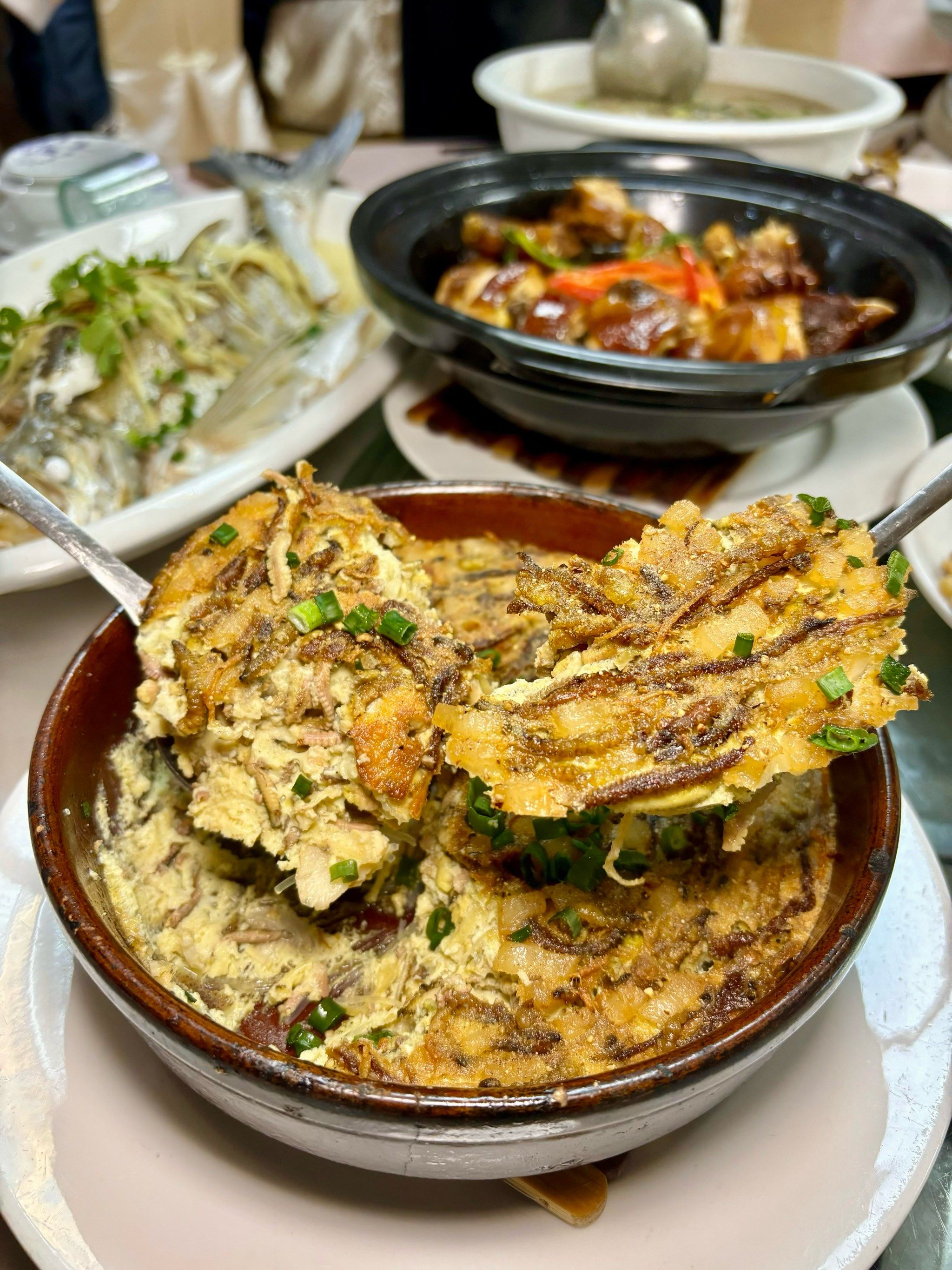 在顺德吃了黄子/李昊同款禾虫蒸蛋!