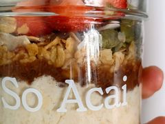 草莓隔夜燕麦杯-So Acai(天河店)