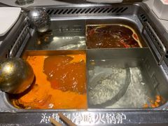 牛油麻辣锅底-海底捞火锅(石厦时代广场店)