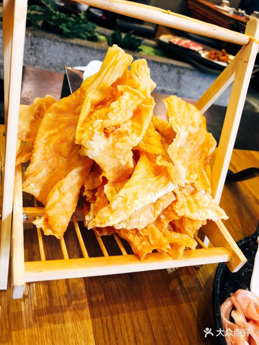 熊猫老灶火锅(延安西路店)炸豆皮图片 - 第9张