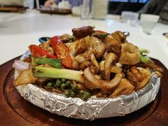 铁板鲜胡椒脆鲜鱿-T館·花园艺术餐厅